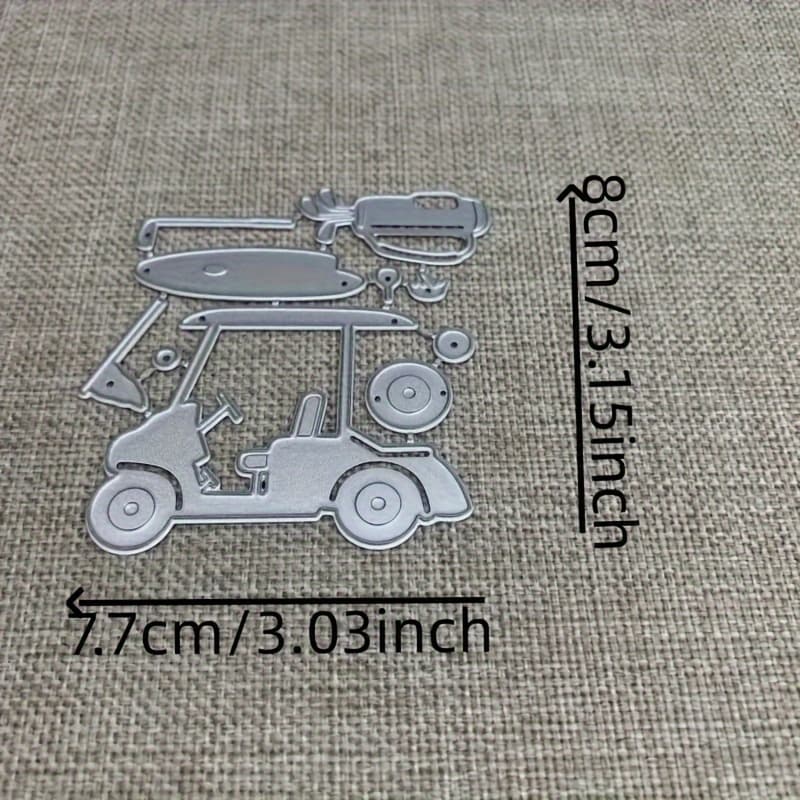 1pc Car Metal Frame Pattern Cutting Die For Paper Card Scrapbooking Greeting Card Album Crafts Decorative Metal Cutting Die.