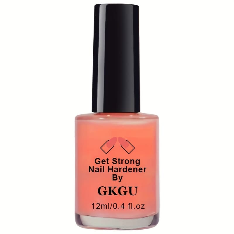 Alcohol-free Keratin-based Natural Pink Nail Strengthener - Anti-breakage & Anti-chipping Formula, Long-lasting Nail Polish For Soft & Thin Nails, Smooth Application, Fragrance-