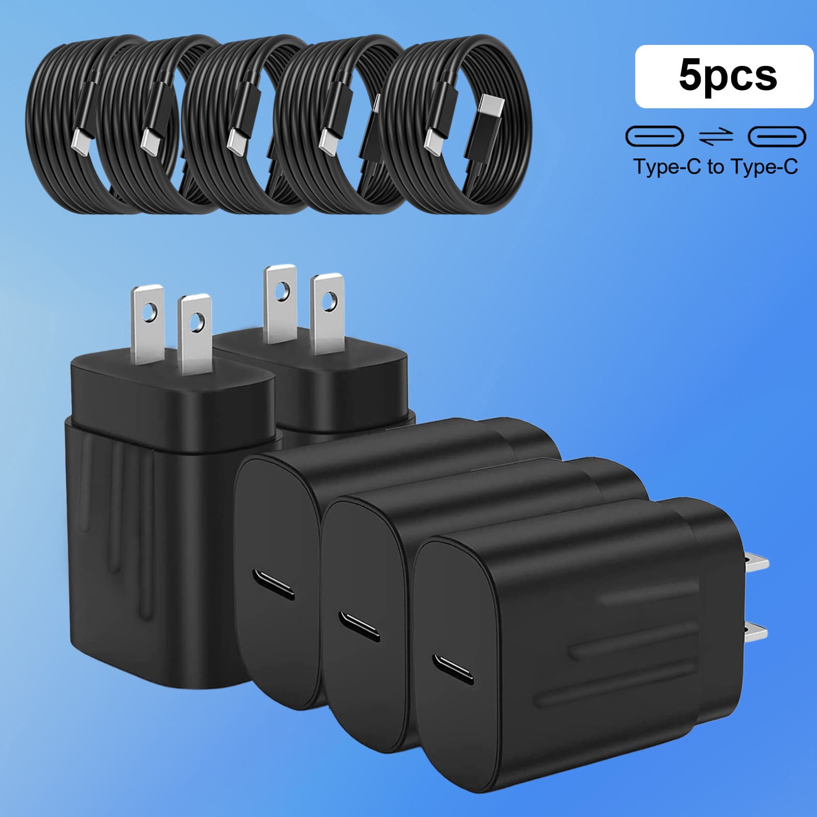 Usb C Charger Block For, S23, S22, S21, S21+, S21, S20, S20, And Note 20, Compatible With Devices