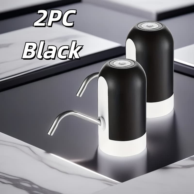 Usb Charging 1 Click Water Dispenser, Suitable For 3-5 Gallon Bottles, Easy To Fetch Water, Suitable For Camping And Household Items