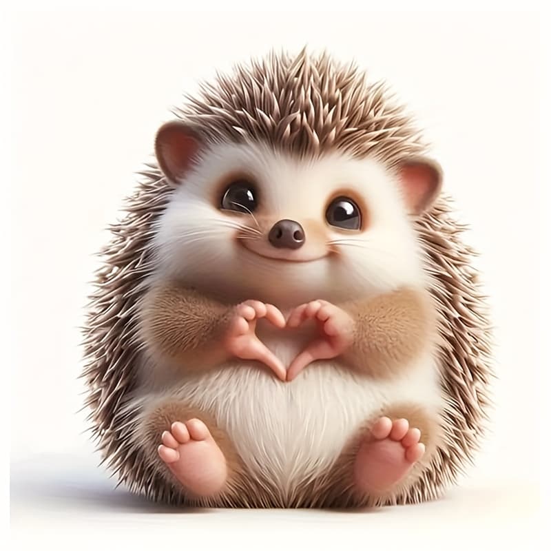 6 Inch Hedgehog Vinyl Sticker For Laptops, Bottles, Trucks, Mobile Phones, Motorcycles, Windows, Cups Car Stickers Car Decals