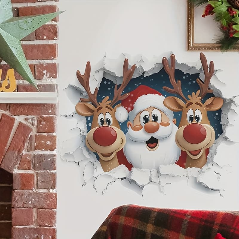 2d Wall Stickers For Decorating The Living Room, Dining Room, Hallway, And Bedroom, Removable Pvc Wall Decals