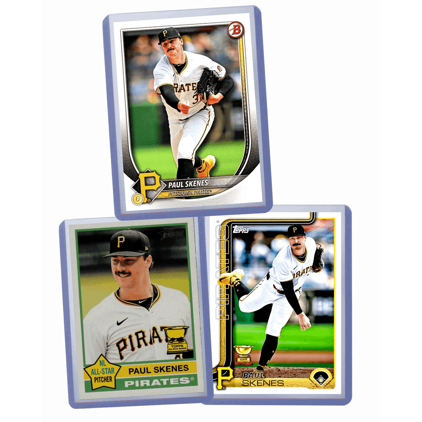 Cards Lot Of 3 Different| Pittsburgh Pirates Trading Cards