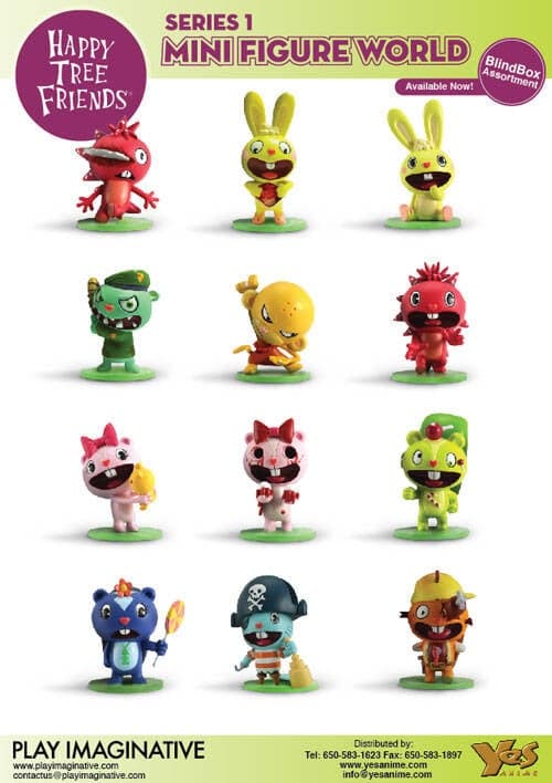 Happy Tree Friends Series One Blind Box PDQ/25 - image 4
