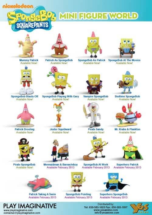SpongeBob SquarePants Mini Figure World Series 3 MermaidMan & BarnacleBoy - image 3