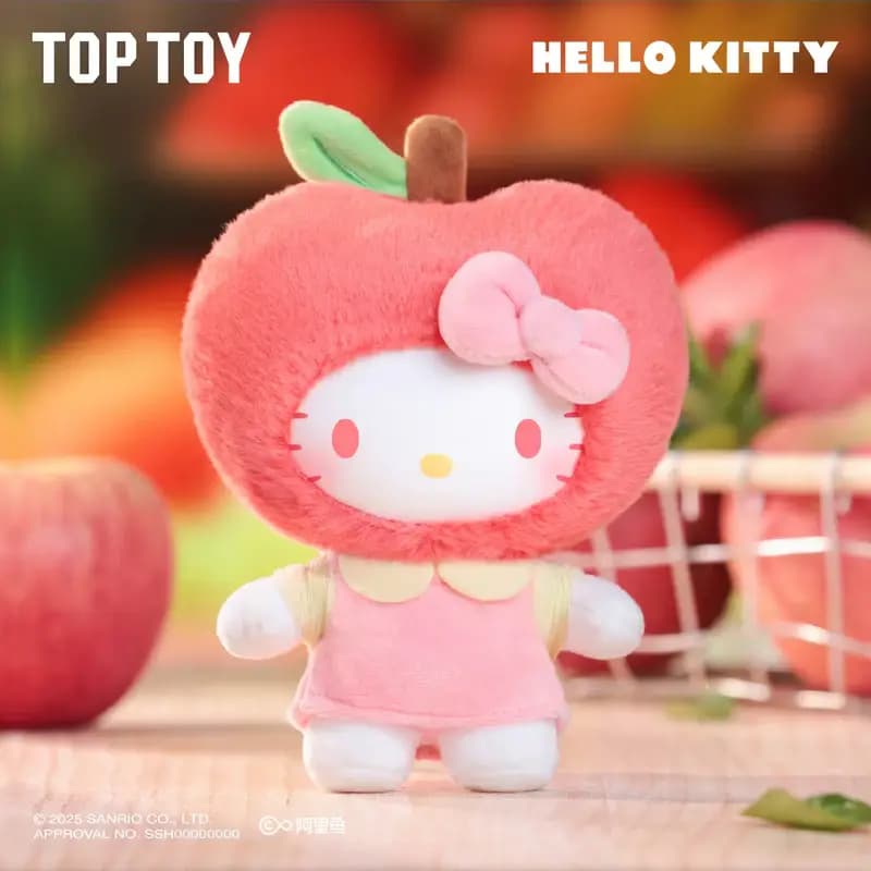 Hello Kitty Fruity Paradise Vinyl Plush Keychain Blind Box PDQ/6 - image 7