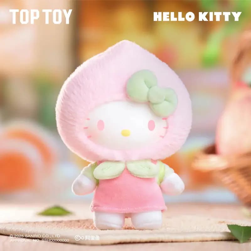 Hello Kitty Fruity Paradise Vinyl Plush Keychain Blind Box PDQ/6 - image 3