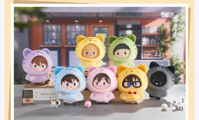 Detective Conan 30th Anniversary Plush Keychain Blind Box PDQ/6 - image 2