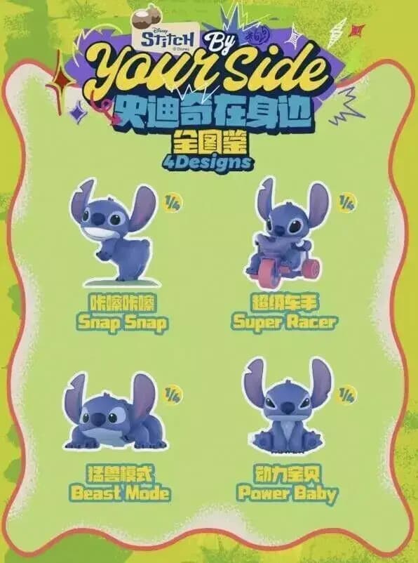 Stitch By Your Side Series Blind Box Figure PDQ/4 - image 2