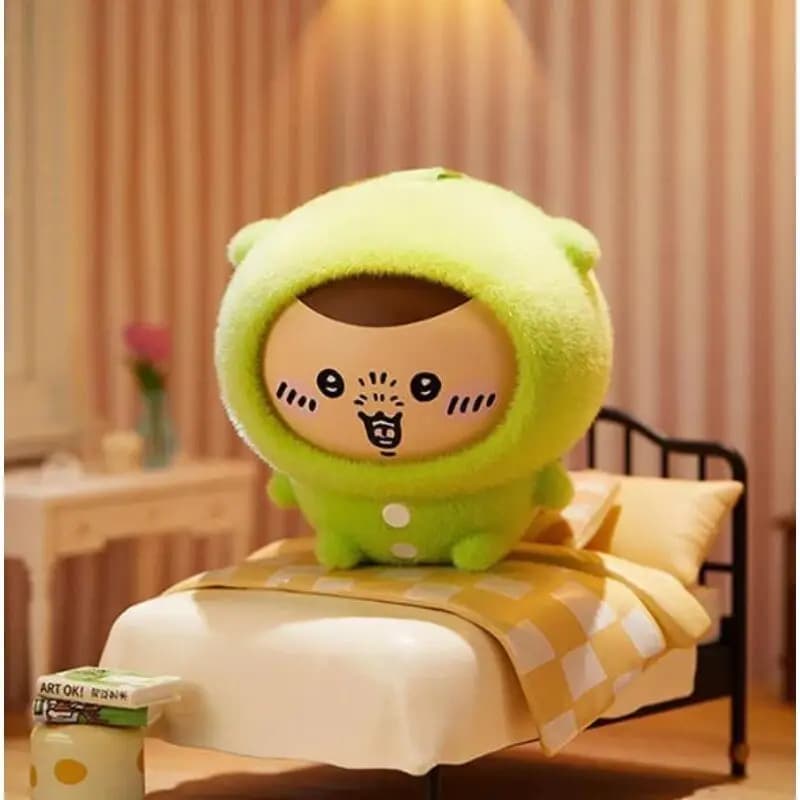 Chiikawa Pajamas Face Changing Blind Box Keychain Vinyl Figure PDQ/6 - image 7