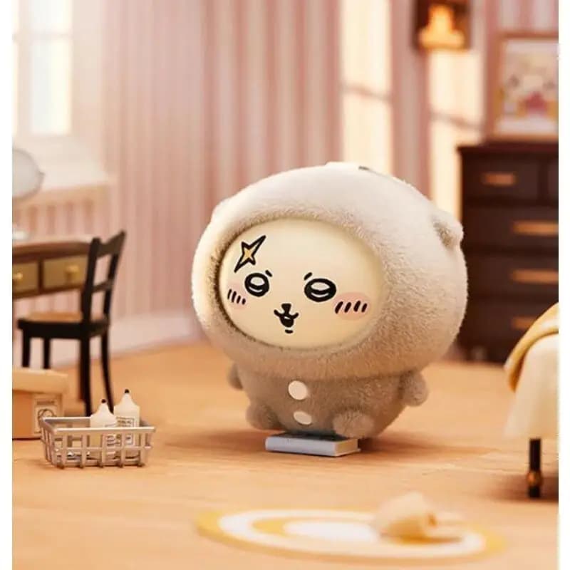 Chiikawa Pajamas Face Changing Blind Box Keychain Vinyl Figure PDQ/6 - image 5