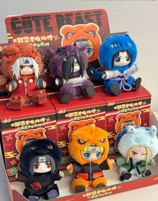Naruto Beast Party Sitting Series 2 Blind Box PDQ/6 - image 2