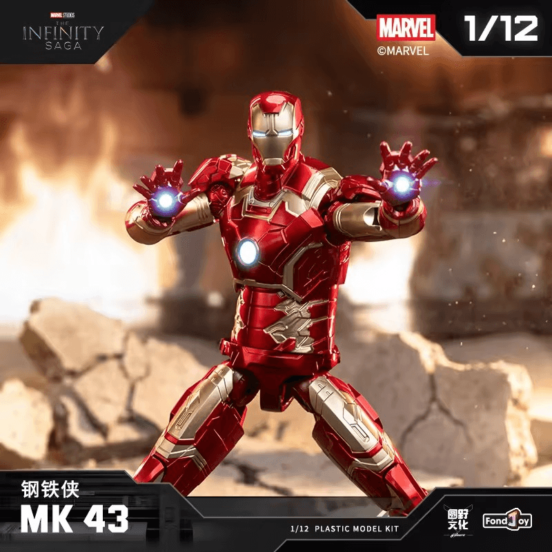 INFINITY SAGA Series Ver.2 Iromam Action Figure Blind Box Model Kit PDQ/6 - image 3
