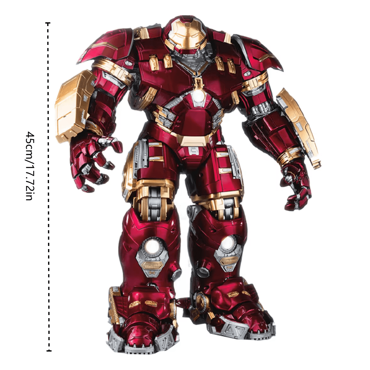 Marvel Iron Man 18 Inches Mark XLIV Hulkbuster LED Model Kit - image 3