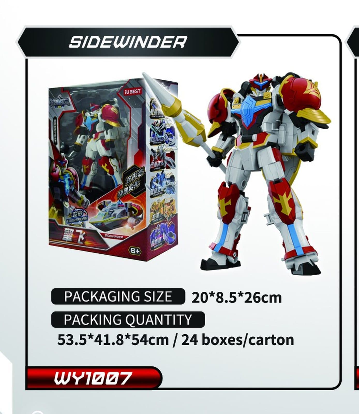 Mechasia Sidewinder Transformers Action Figure - image 2
