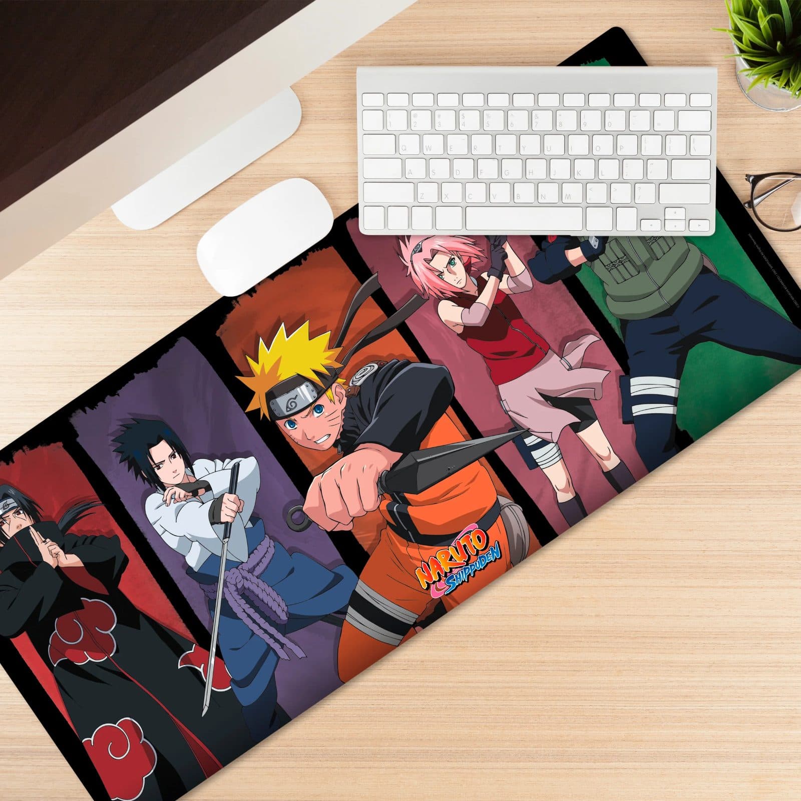 Naruto Shippuden Group Iconic Characters XXL Mousepad - image 3