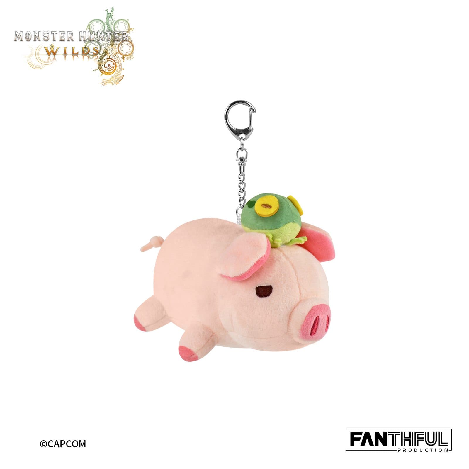 Monster Hunter Wilds Plush Keychain — Poogie - image 2