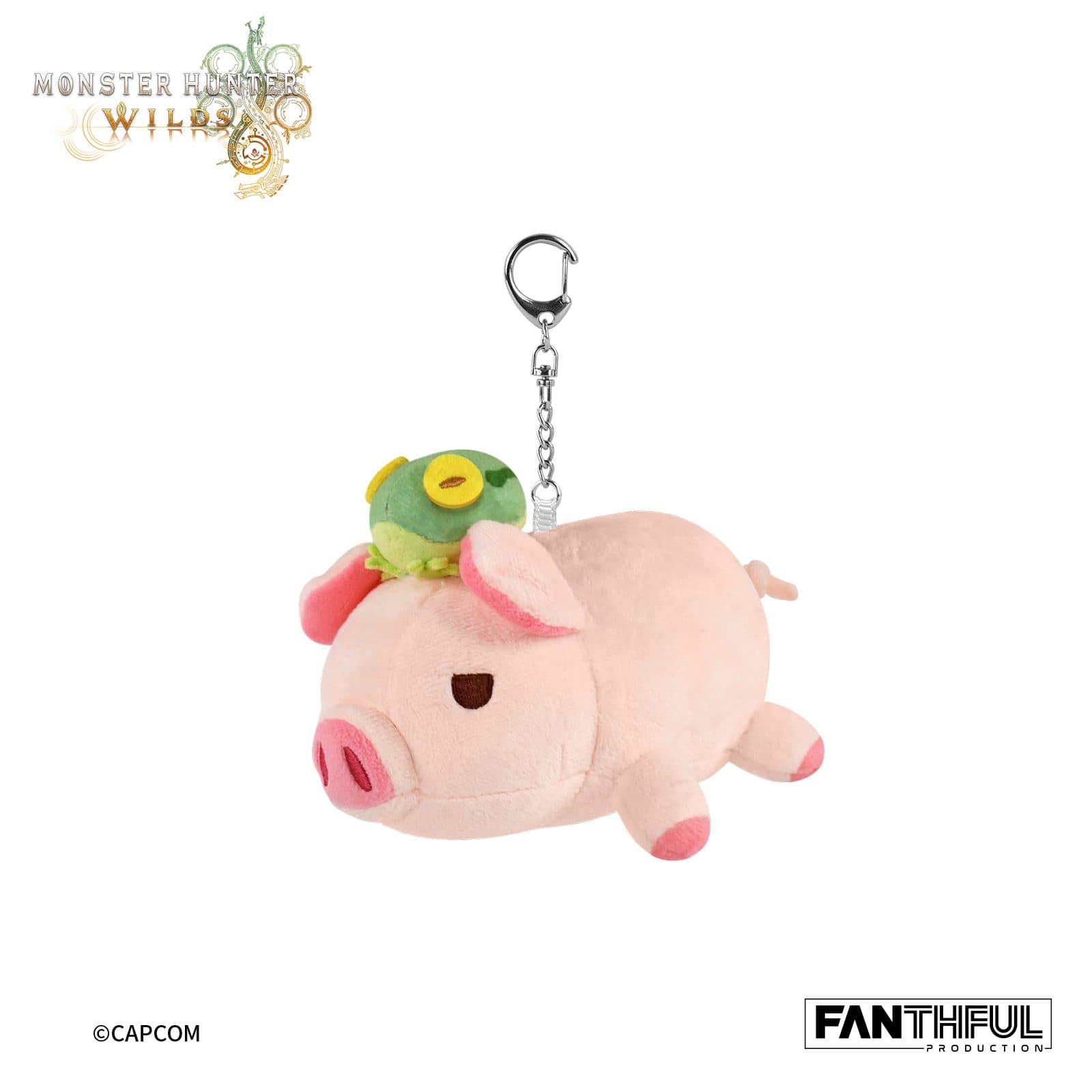 Monster Hunter Wilds Plush Keychain — Poogie - image 4