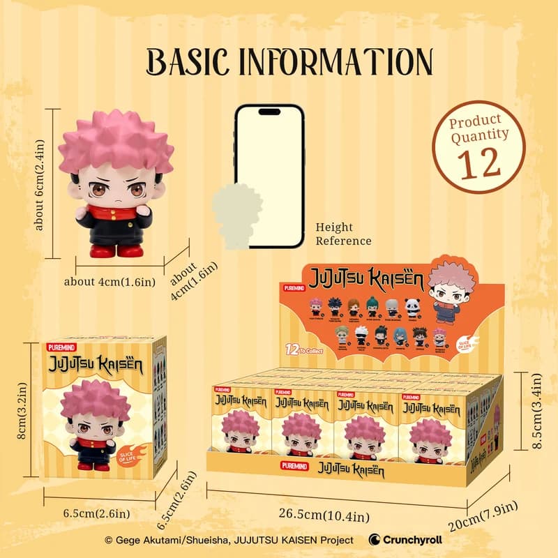 Jujutsu Kaisen PVC Blind Box - Slice of Life PDQ/12 - image 7