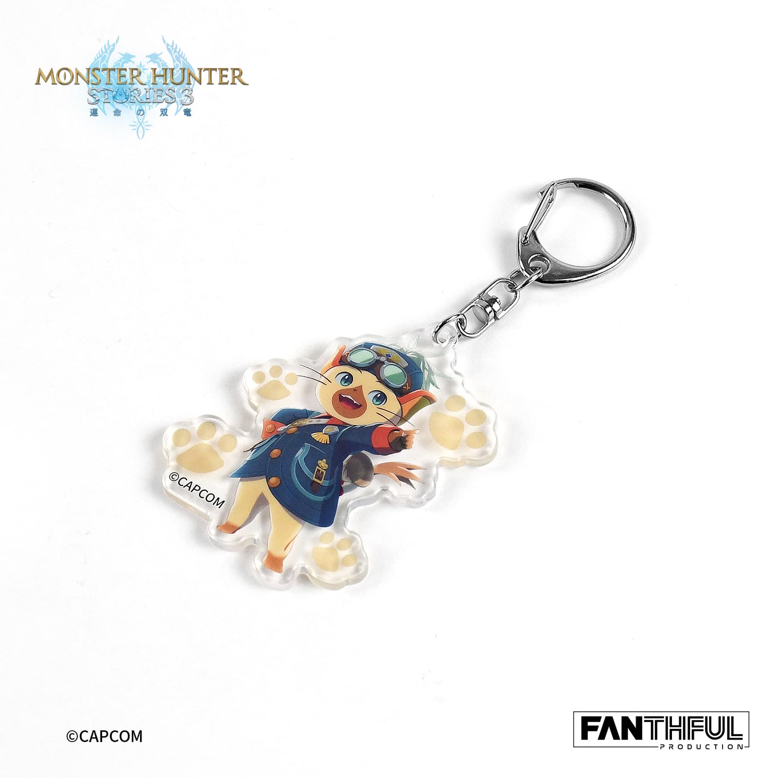 Monster Hunter Stories 3 Acrylic Keychain（Rudy) - image 4