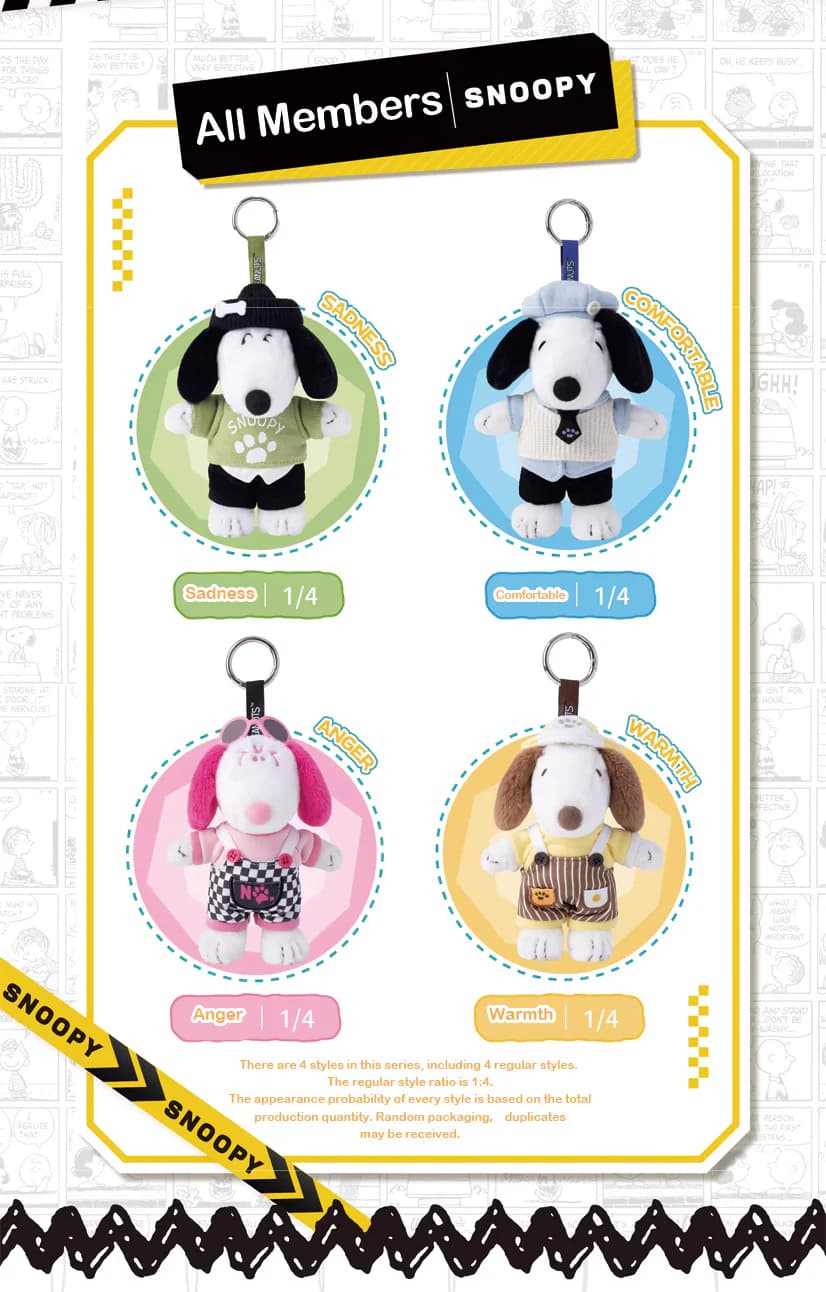 Snoopy Peanuts Blind Box PDQ/4 - image 2