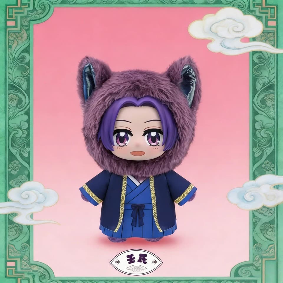 The Apothecary Diaries Pet Pavilion Series Plush Keychain Blind Box PDQ/6 - image 6
