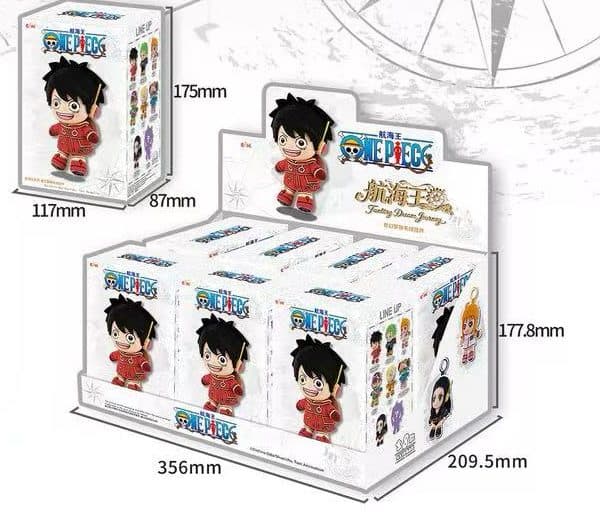 One Piece Plush Keychain Blind Box PDQ/8 - image 2