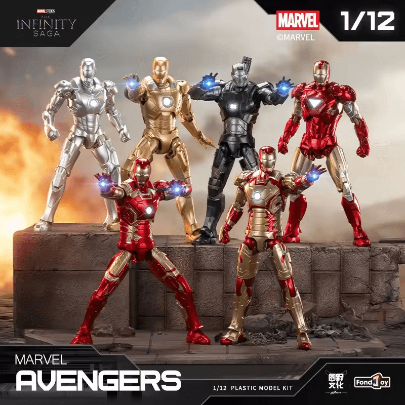INFINITY SAGA Series Ver.2 Iromam Action Figure Blind Box Model Kit PDQ/6 - image 7