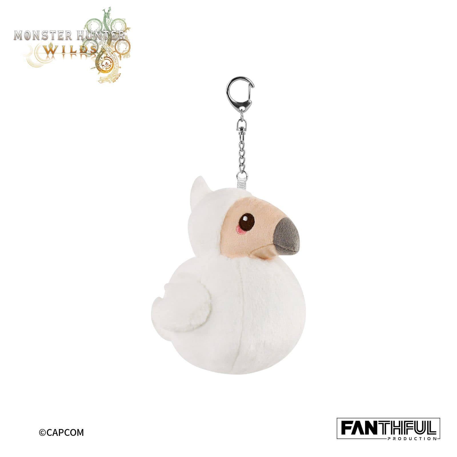 Monster Hunter Wilds Plush Keychain — Seikret Chick - image 2