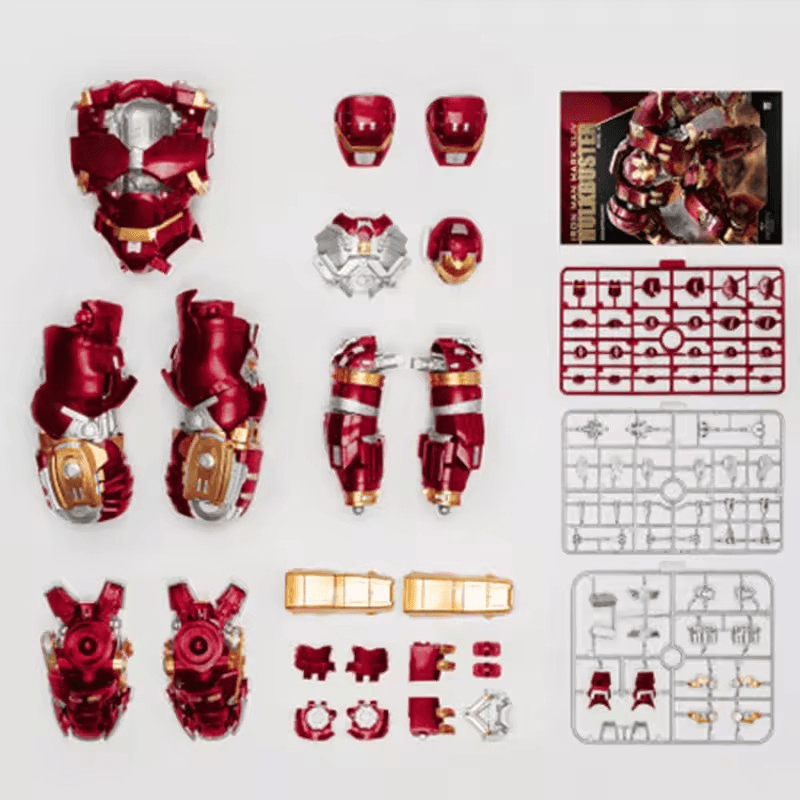 Marvel Iron Man 18 Inches Mark XLIV Hulkbuster LED Model Kit - image 4