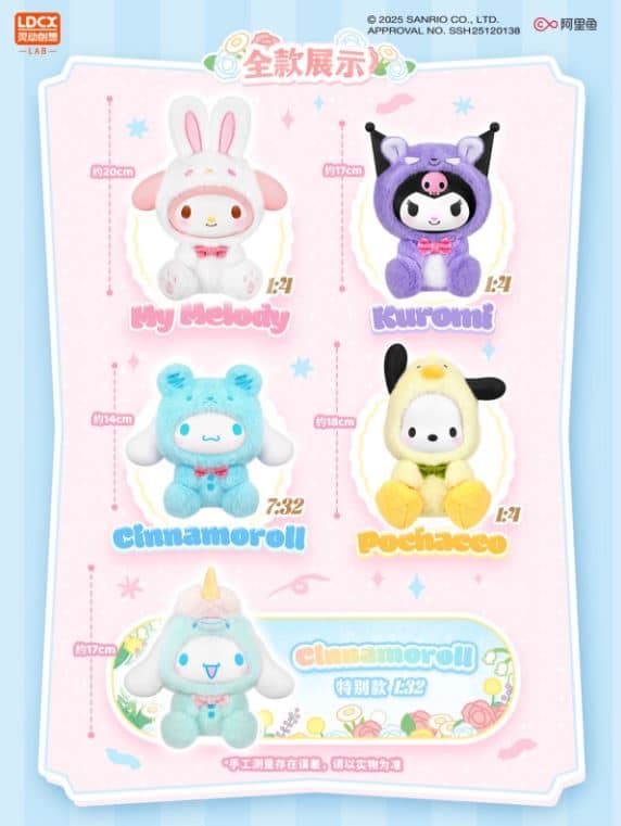 Sanrio & Friends Series Blind Box PDQ/4 - image 2