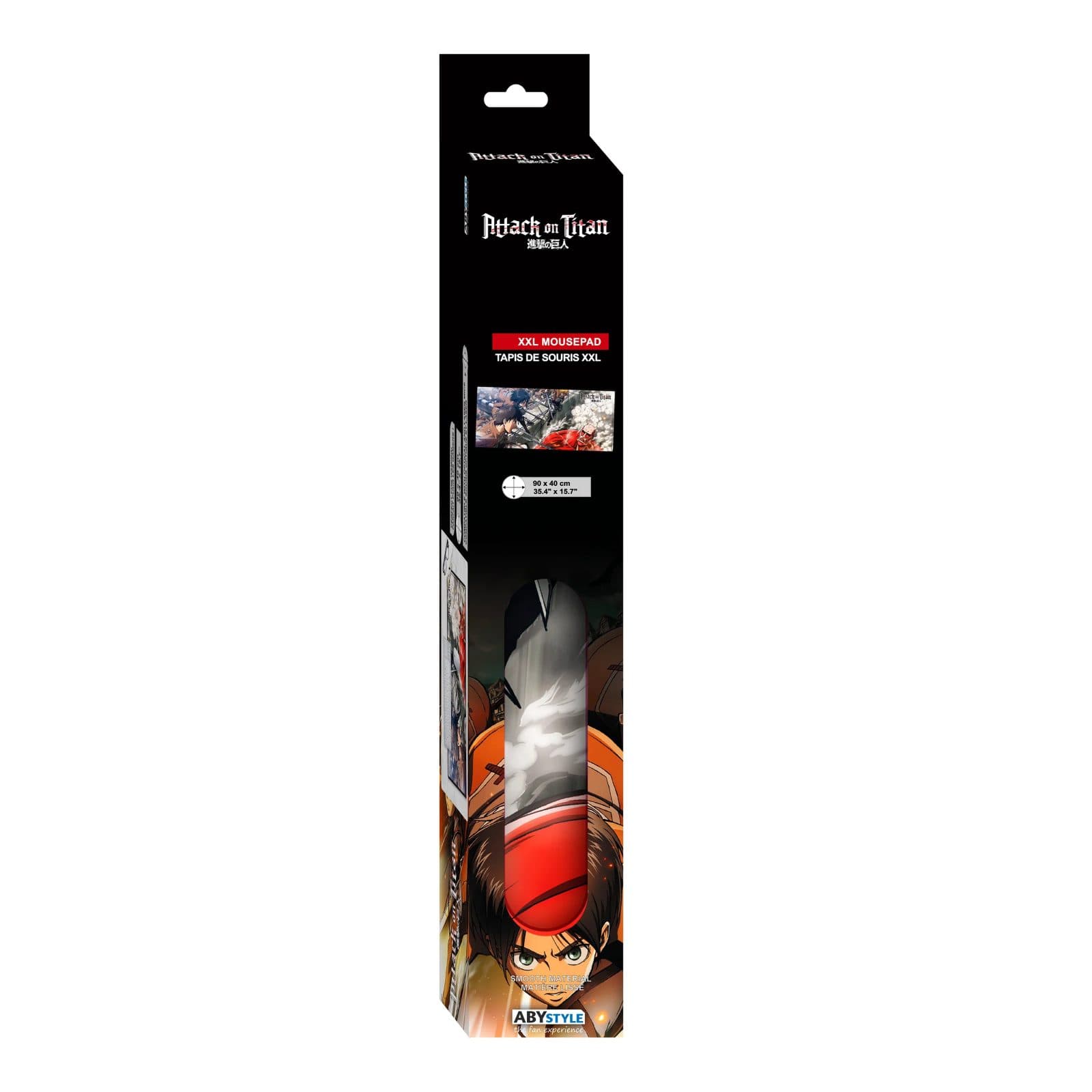 Attack on Titan Eren vs Colossal Titan XXL Desktop Mousepad - image 2
