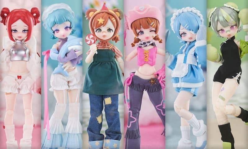 NEO EDEN TOYS Eve lynna Dreamland Series Trading Doll Blind Box(PDQ/6) - image 2