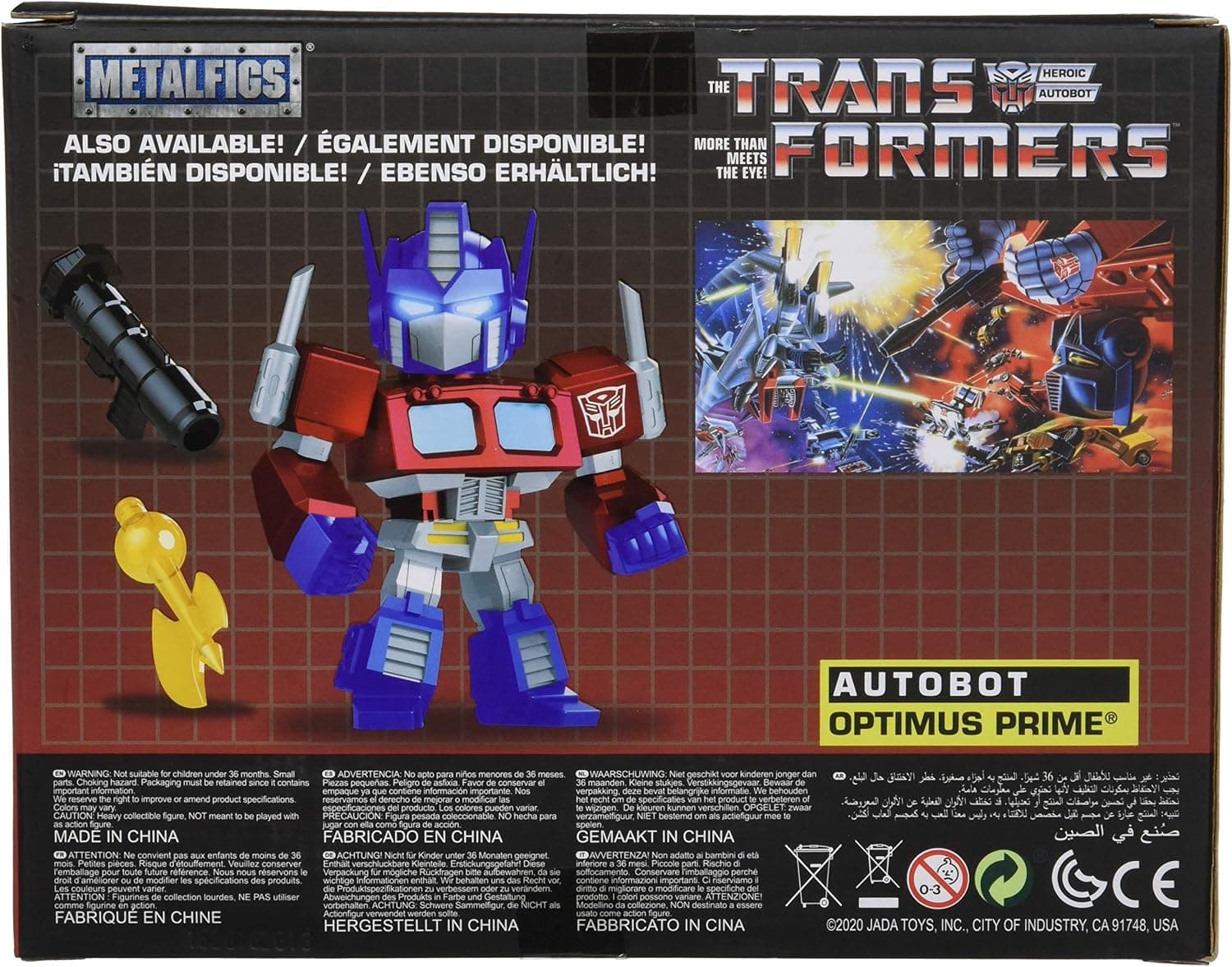 Transformers G1 Bumblebee Light-Up 4" Die-cast Metal Collectible Figure - image 2