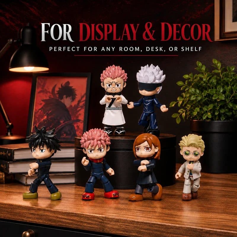 Jujutsu Kaisen Flexi Figs Total Assault Series Blind Box PDQ/6 - image 7