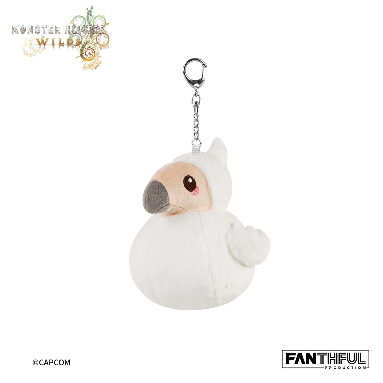 Monster Hunter Wilds Plush Keychain — Seikret Chick - image 4