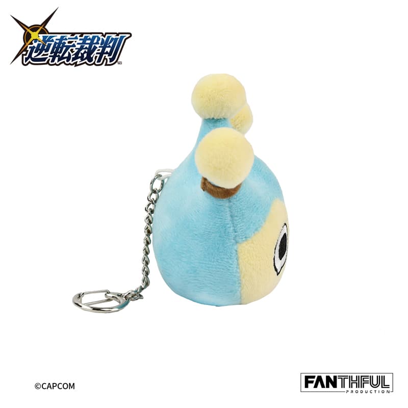 Ace Attorney Series Plush Keychain-Blue Badger（Resale) - image 2