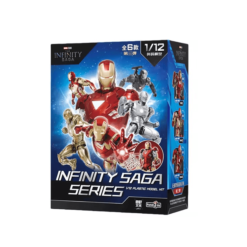 INFINITY SAGA Series Ver.2 Iromam Action Figure Blind Box Model Kit PDQ/6 - image 2