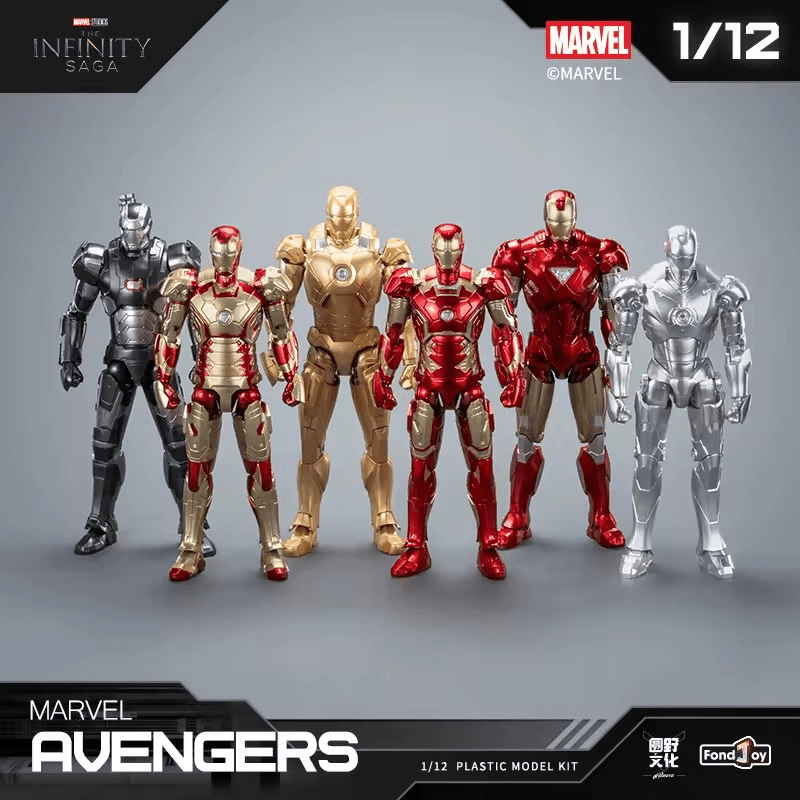 INFINITY SAGA Series Ver.2 Iromam Action Figure Blind Box Model Kit PDQ/6 - image 6