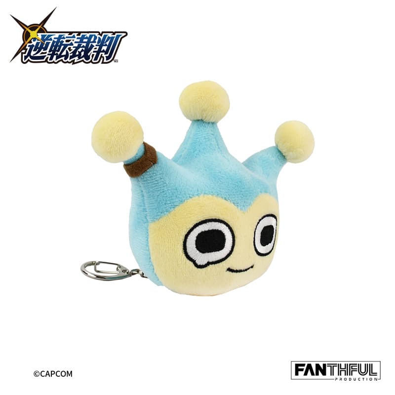 Ace Attorney Series Plush Keychain-Blue Badger（Resale) - image 4