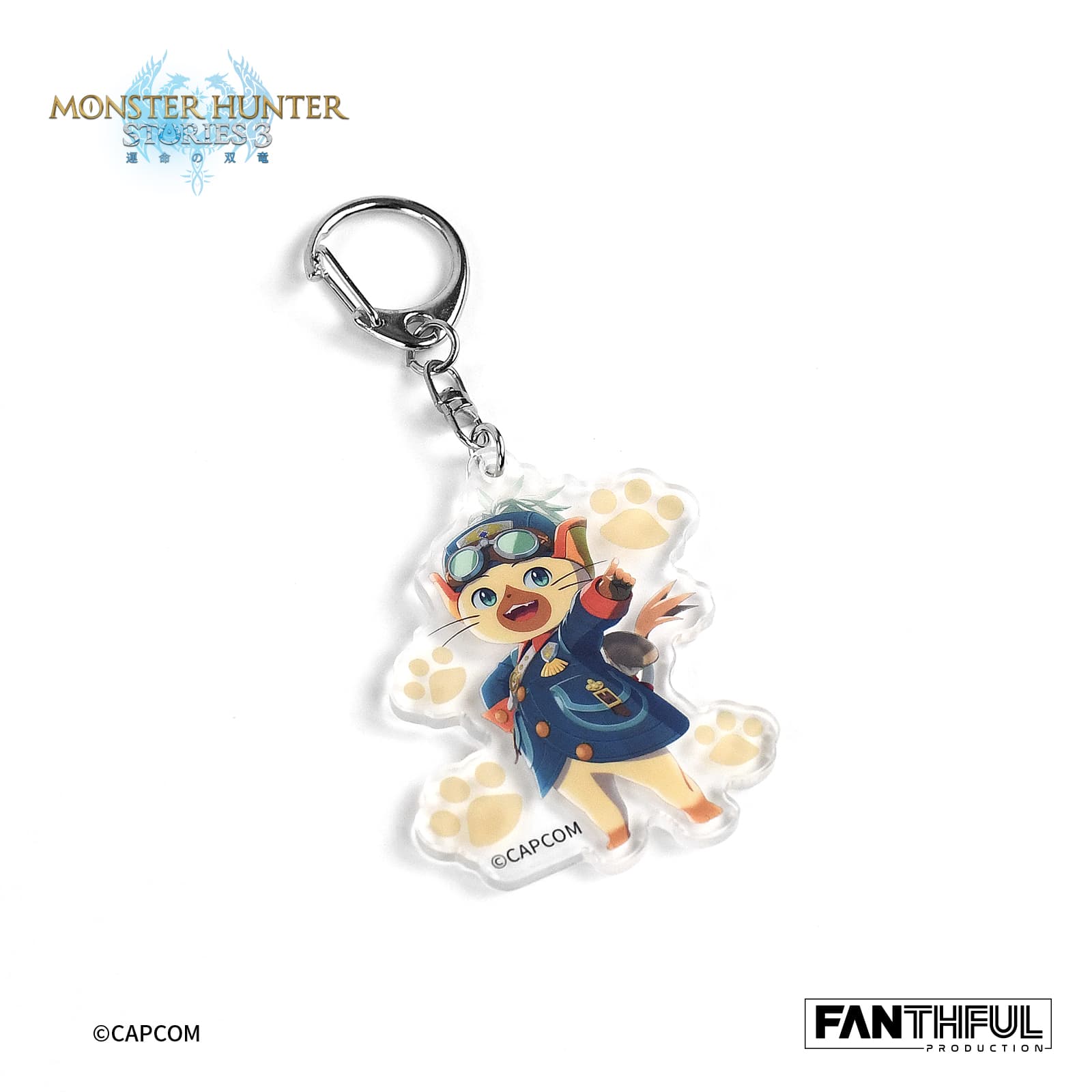 Monster Hunter Stories 3 Acrylic Keychain（Rudy) - image 5