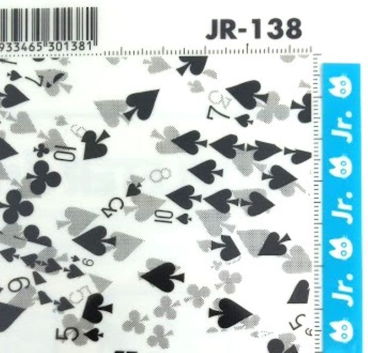 DELETER Jr. Screentone - 7.16" x 9.96" (182mm x 253mm) - JR-138 (royal suits) - image 2