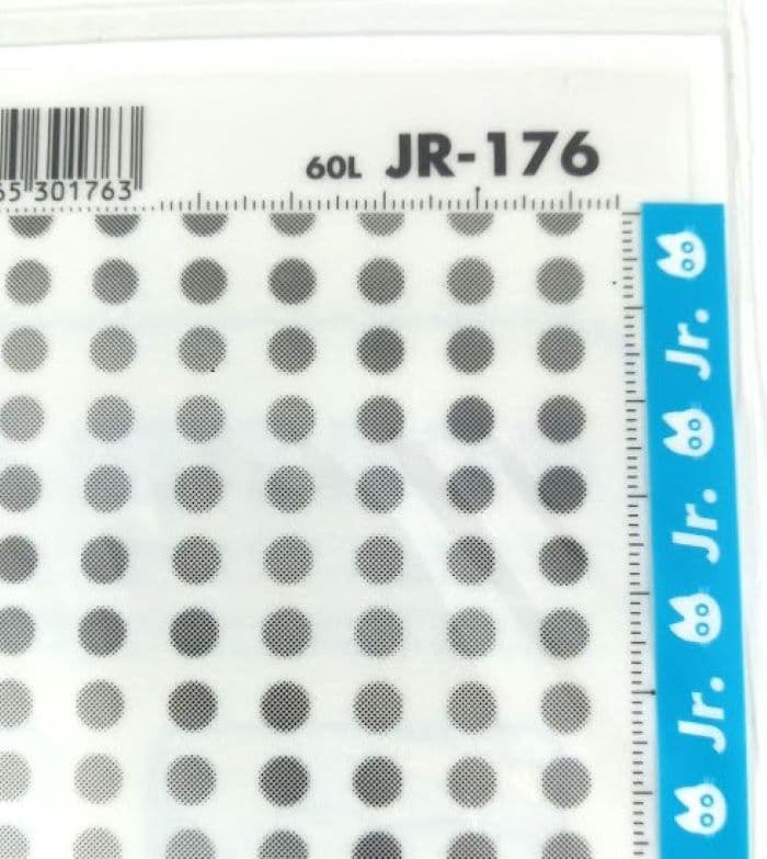 DELETER Jr. Screentone - 7.16" x 9.96" (182mm x 253mm) - JR-176 (large dots) - image 2