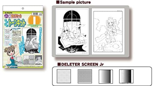 DELETER Manga Toolset: Beginners Tone Kit I (with sample pictures) - image 2