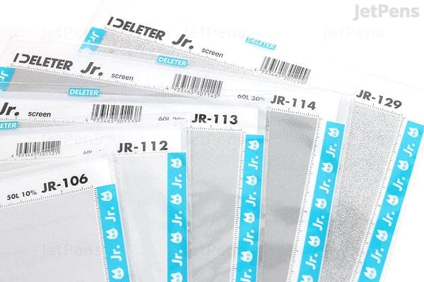 DELETER Jr. Screentone - 182 x 253mm - JR-129 (Cluster Dots) - image 4