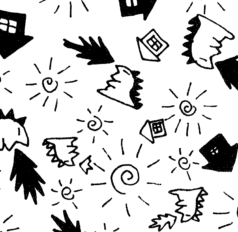 DELETER Jr. Screentone - 182 x 253mm - JR-145 (Cute House and Dragon Pattern) - image 3