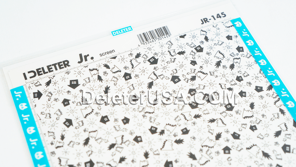 DELETER Jr. Screentone - 182 x 253mm - JR-145 (Cute House and Dragon Pattern) - image 2