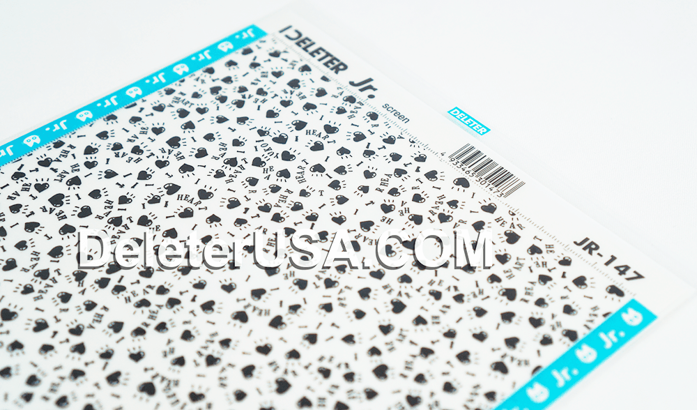 DELETER Jr. Screentone - 182 x 253mm - JR-147 (Heart Pattern) - image 2