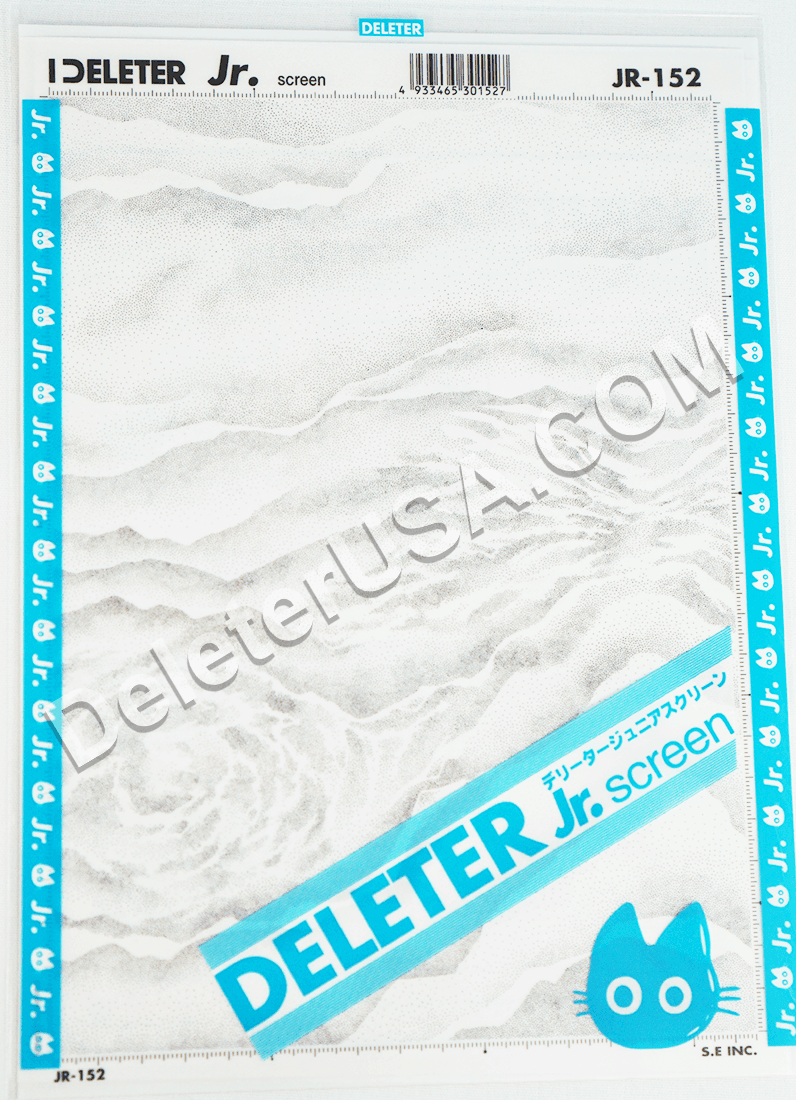 DELETER Jr. Screentone - 182 x 253mm - JR-152 (Sand Waves Pattern) - image 2