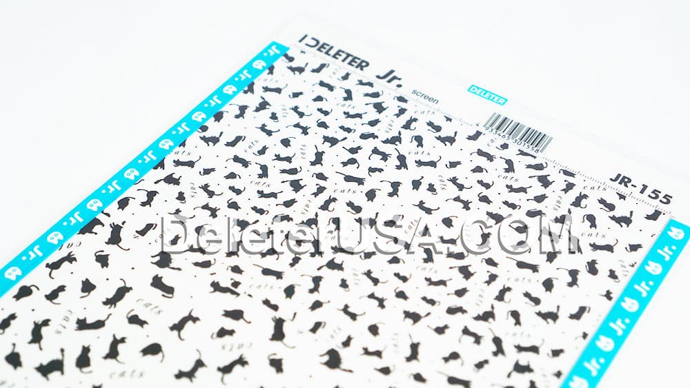 DELETER Jr. Screentone - 182 x 253mm - JR-155 (Cat Pattern) - image 2